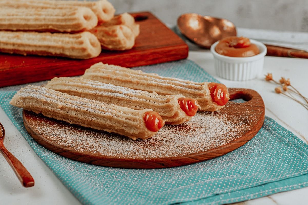 Churros Tradicionais Com Doce de Leite