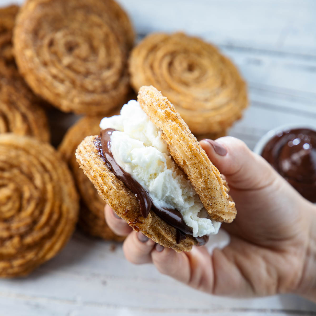 Sanduíche de Churro