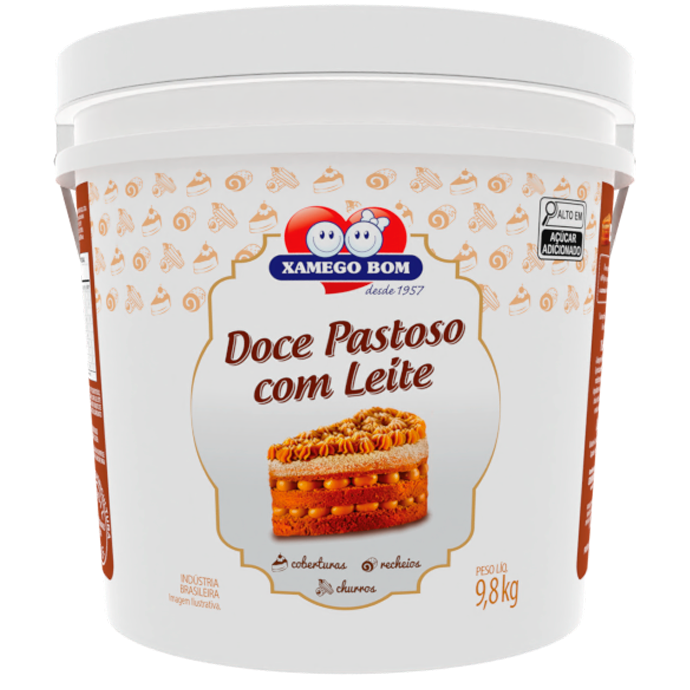 Balde de Doce de Leite 9,8 kg