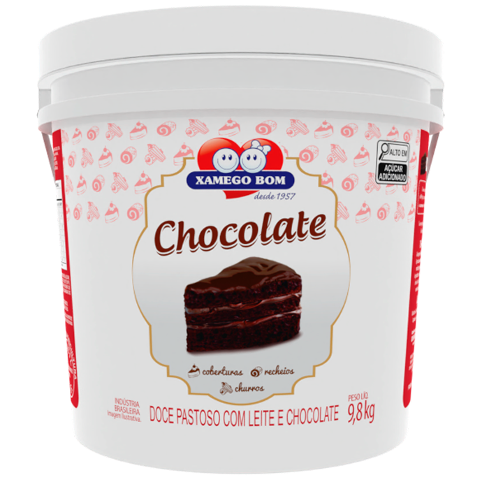 Balde de Chocolate 9,8 kg
